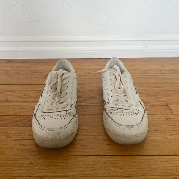 Saye Modelo ‘89 Leather White Sneakers - Picture 3 of 5